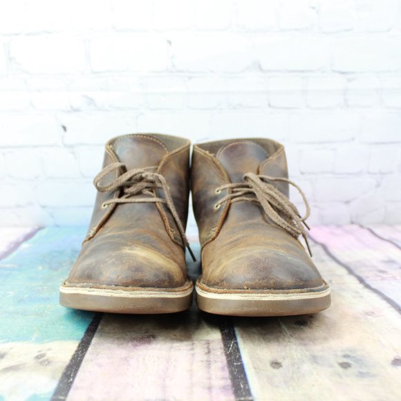CLARKS Chukka Lace Up Boots Shoes Size 10.5 M - Picture 4 of 9